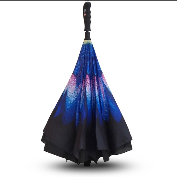 Repel Brand Reverse Folding Umbrella - Picture 3 of 4